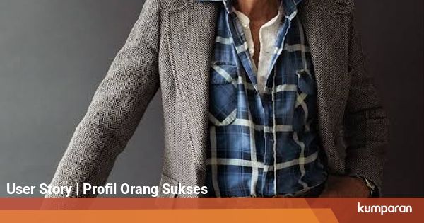  Pria  Ini Dulu Tak Mampu Beli  Baju  Kini Jadi Desainer 